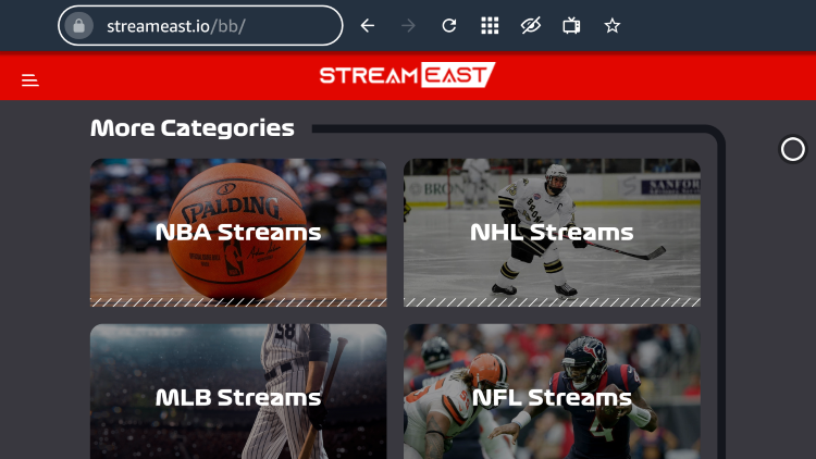 Streameast nfl Live Stream